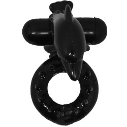 BAILE SWEET RING ANILLO CON ESTIMULADOR CLITORIS DELFIN 2