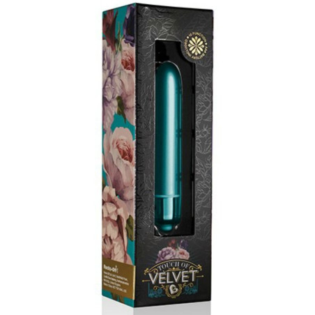 ROCKS OFF BALA VIBRADORA TOUCH OF VELVET PEACOCK PETALS