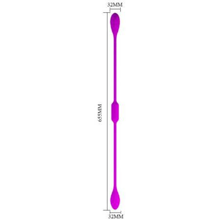 PRETTY LOVE ESTIMULADOR UNISEX DREAM LOVERS WHIP