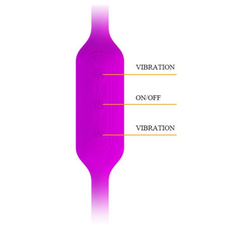 PRETTY LOVE ESTIMULADOR UNISEX DREAM LOVERS WHIP