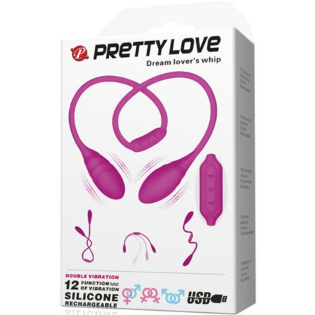 PRETTY LOVE ESTIMULADOR UNISEX DREAM LOVERS WHIP