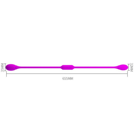 PRETTY LOVE ESTIMULADOR UNISEX DREAM LOVERS WHIP 2