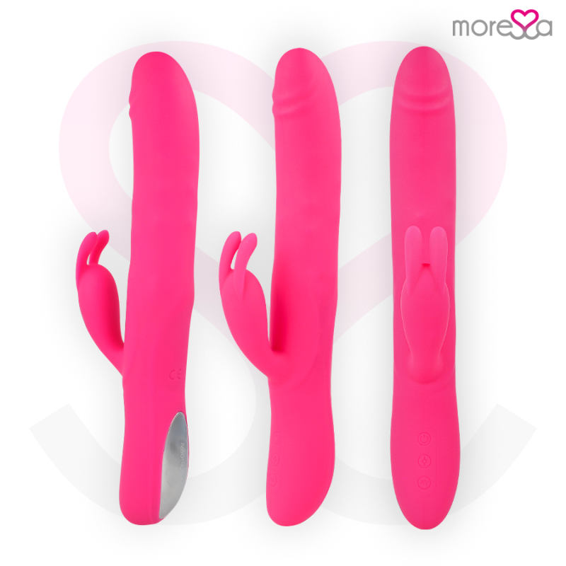 MORESSA SOMER ROTADOR PERLADO Y POTENTE VIBRACION SILICONA PREMIUM