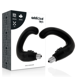 ADDICTED TOYS ANAL MASSAGER NEGRO 2