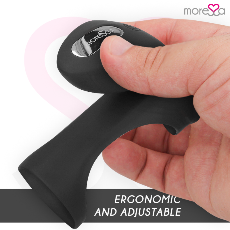 MORESSA BRANDON POTENTE ANILLO VIBRADOR CON FUNDA DE ENGROSAMIENTO MASCULINO