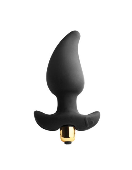 ROCKS OFF BUTT QUIVER ESTIMULADOR DEL PUNTO P 7 VELOCIDADES NEGRO