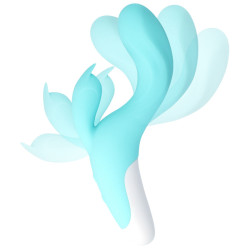 MIA DRESDE VIBRADOR AZUL TURQUESA 2