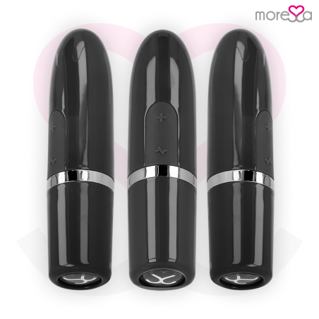 MORESSA IVY MASAJEADOR SIMULADOR LABIAL DE VIAJE NEGRO