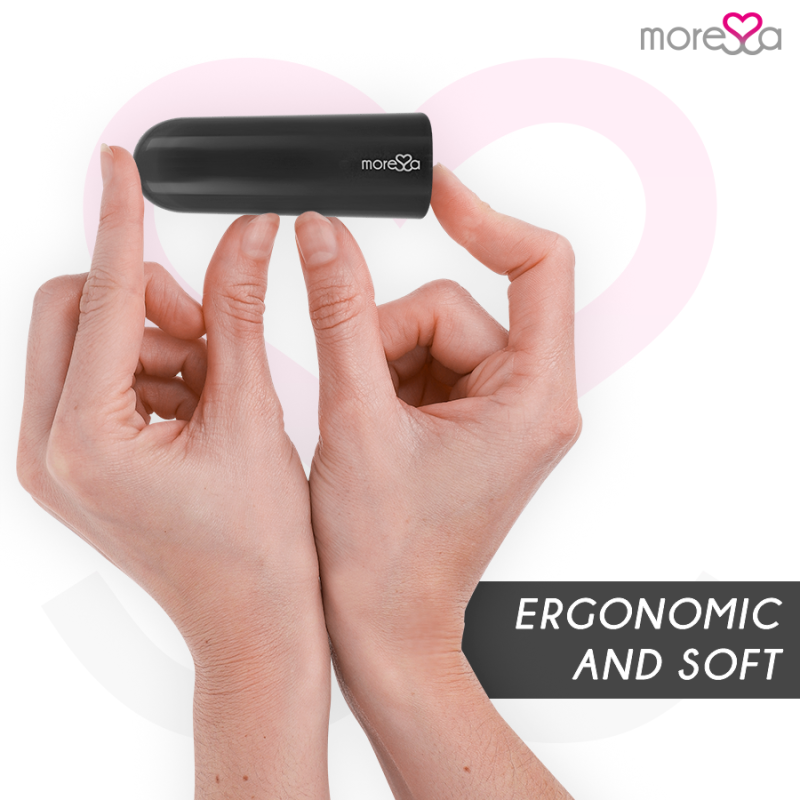 MORESSA NIX POTENTE VIBRADOR MULTI JUEGOS CONTROL REMOTO NEGRO