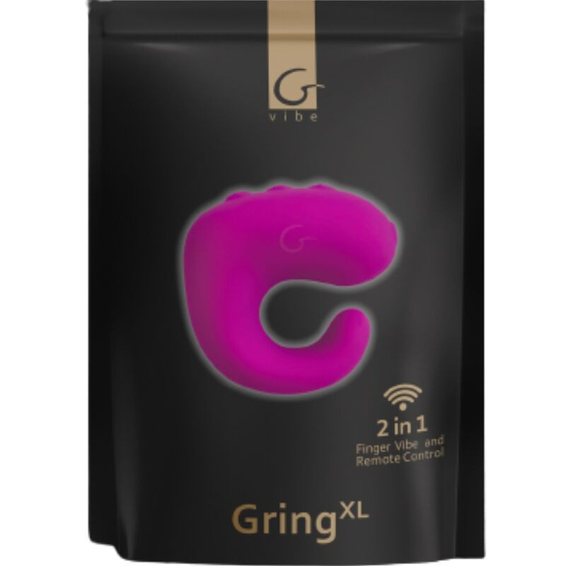G VIBE FUN TOYS GRING ANILLO VIBRADOR XL SWEET RASPBERRY