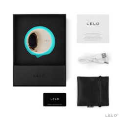 LELO ORA 3 ESTIMULADOR SEXO ORAL VERDE AGUA 2