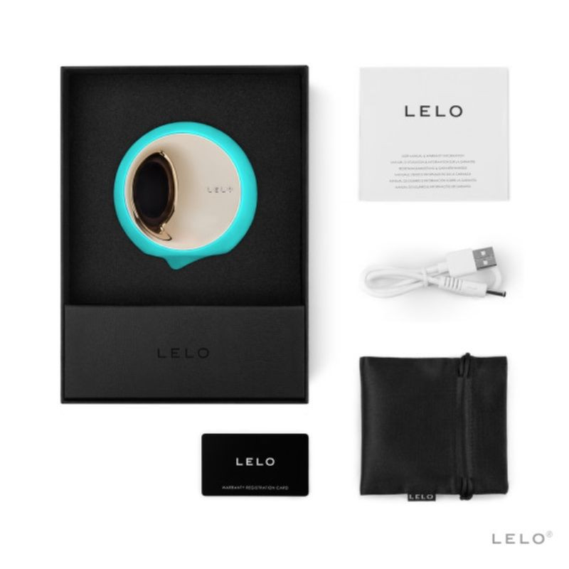 LELO ORA 3 ESTIMULADOR SEXO ORAL VERDE AGUA
