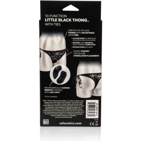 CALEXOTICS TANGA CON 10 FUNCIONES DE VIBRACION