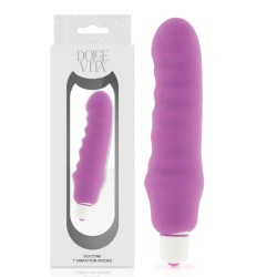 DOLCE VITA GENIUS VIBRADOR SILICONA LILA 2