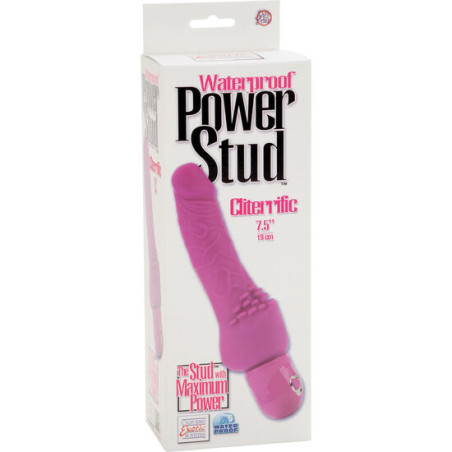 CALEXOTICS POWER STUD CLITERRIFIC VIBRADOR ROSA