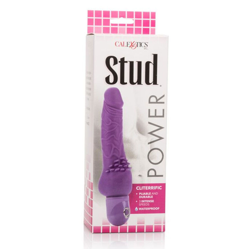 CALEXOTICS POWER STUD CLITERRIFIC VIBRADOR LILA