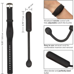 CALEXOTICS BALA VIBRADORA PEQUENA CON PULSERA DE CONTROL 2