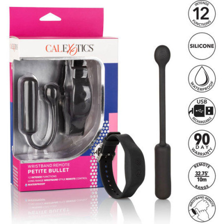 CALEXOTICS BALA VIBRADORA PEQUENA CON PULSERA DE CONTROL