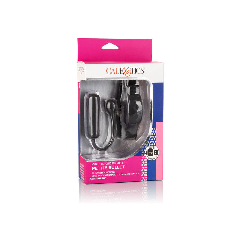 CALEXOTICS BALA VIBRADORA PEQUENA CON PULSERA DE CONTROL