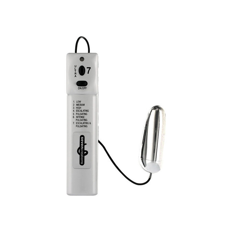SEVEN CREATIONS ULTRA 7 VECTOR HUEVO VIBRADOR