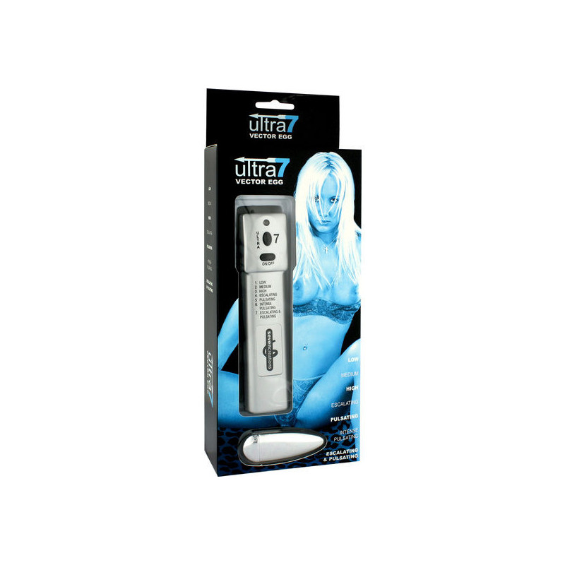 SEVEN CREATIONS ULTRA 7 VECTOR HUEVO VIBRADOR