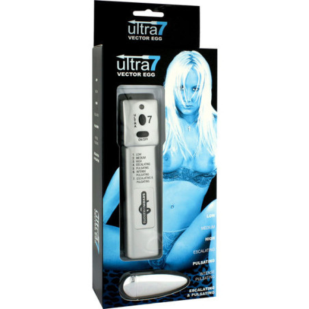 SEVEN CREATIONS ULTRA 7 VECTOR HUEVO VIBRADOR