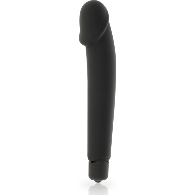 DOLCE VITA REALISTIC VIBRADOR SILICONA NEGRO