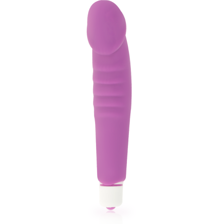 DOLCE VITA REALISTIC PLEASURE VIBRADOR SILICONA LILA