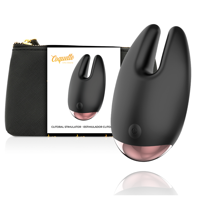 COQUETTE CHIC DESIRE ESTIMULADOR CLITORIS NEGRO GOLD