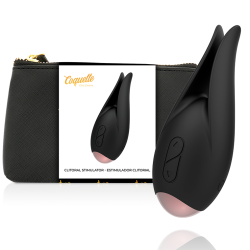COQUETTE CHIC DESIRE ESTIMULADOR CLITORIS NEGRO GOLD FLOR
