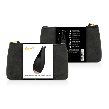 COQUETTE CHIC DESIRE ESTIMULADOR CLITORIS NEGRO GOLD FLOR