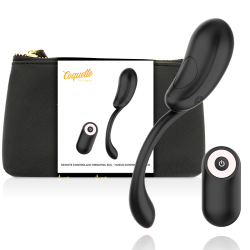 COQUETTE CHIC DESIRE HUEVO CONTROL REMOTO RECARGABLE NEGRO GOLD 2