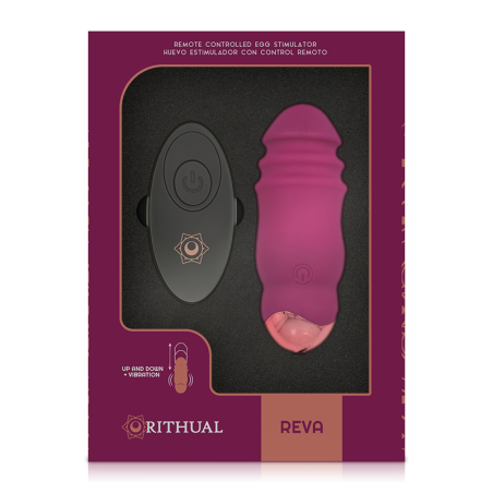 RITHUAL REVA HUEVO CONTROL REMOTO SISTEMA UPDOWN VIBRACION