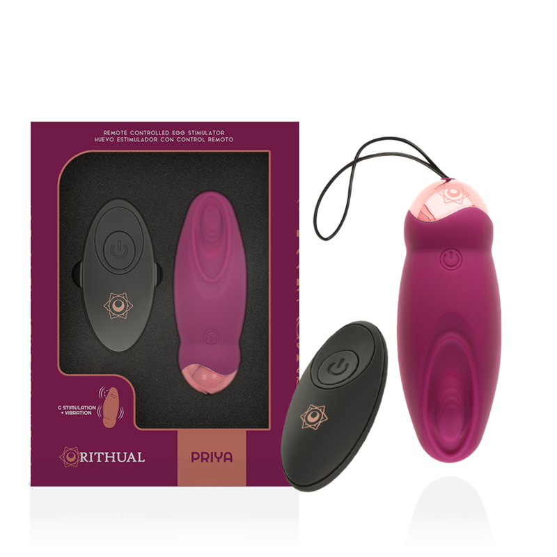 RITHUAL PRIYA HUEVO CONTROL REMOTO G SPOT VIBRACION
