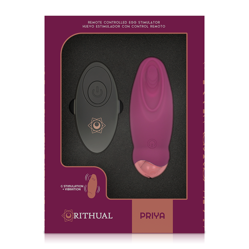 RITHUAL PRIYA HUEVO CONTROL REMOTO G SPOT VIBRACION