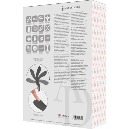 ANNE S DESIRE CURVE CONTROL REMOTO TECNOLOGIA WATCHME NEGRO GOLD
