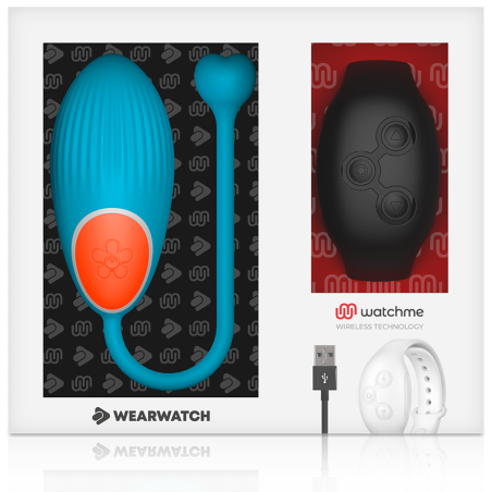 WEARWATCH HUEVO CONTROL REMOTO TECHNOLOGY WATCHME AZUL AZABACHE