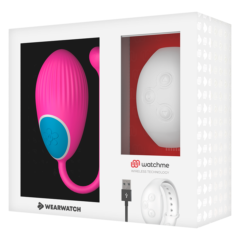WEARWATCH HUEVO CONTROL REMOTO TECHNOLOGY WATCHME FUCSIA NIVEO