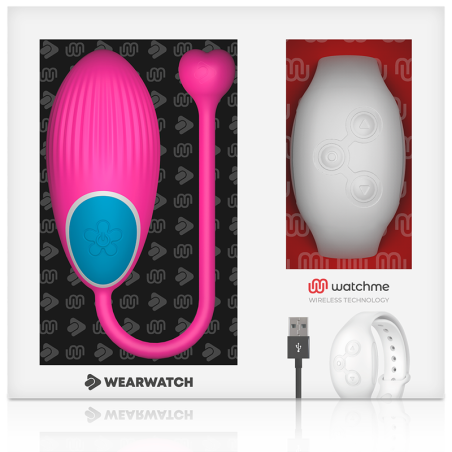 WEARWATCH HUEVO CONTROL REMOTO TECHNOLOGY WATCHME FUCSIA NIVEO