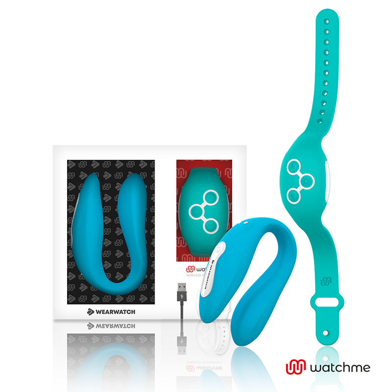 WEARWATCH VIBRADOR DUAL TECHNOLOGY WATCHME ANIL AGUA MARINA