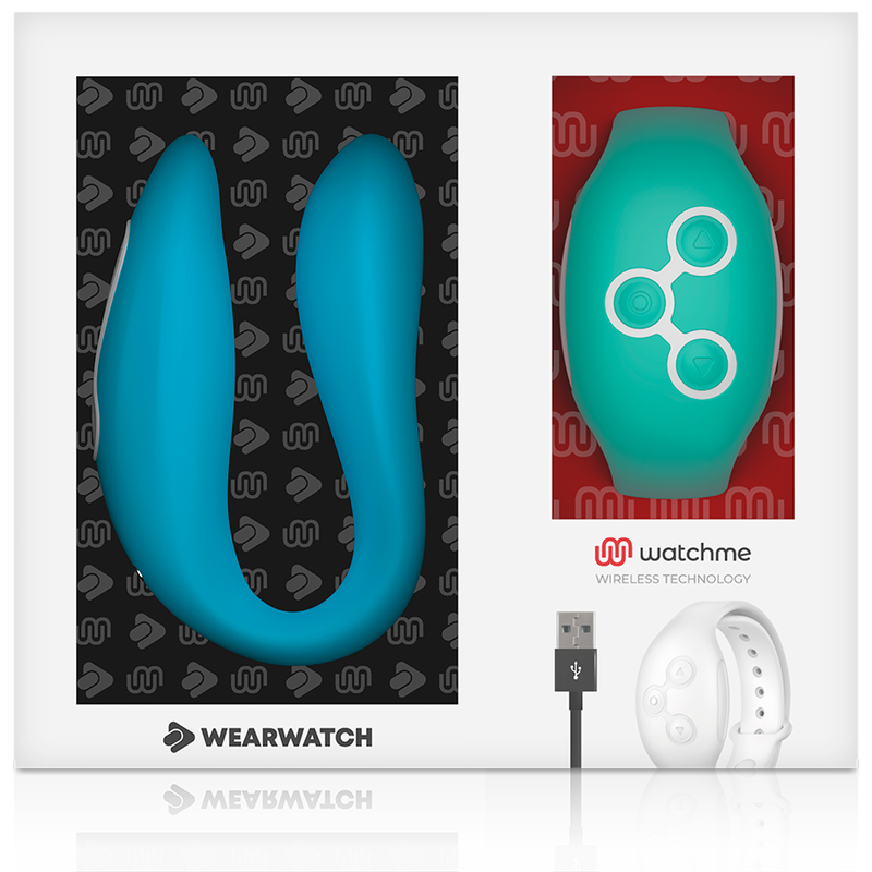 WEARWATCH VIBRADOR DUAL TECHNOLOGY WATCHME ANIL AGUA MARINA