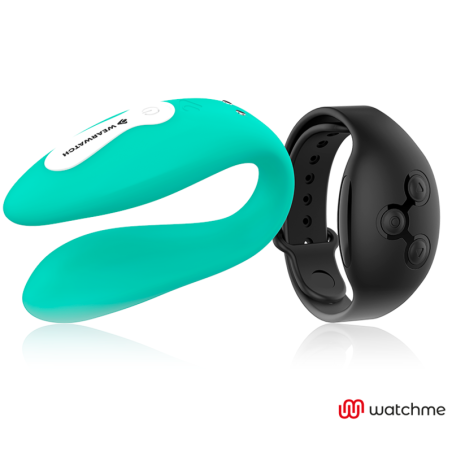 WEARWATCH VIBRADOR DUAL TECHNOLOGY WATCHME AGUAMARINA AZABACHE