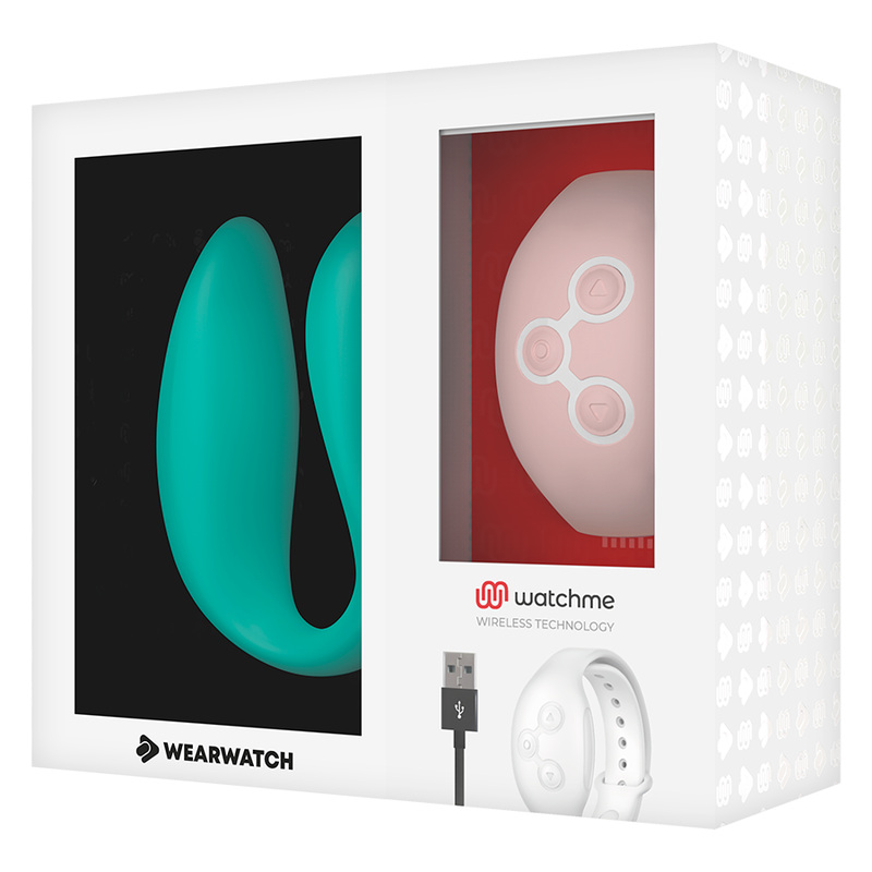 WEARWATCH VIBRADOR DUAL TECHNOLOGY WATCHME AGUA MARINA ROSA