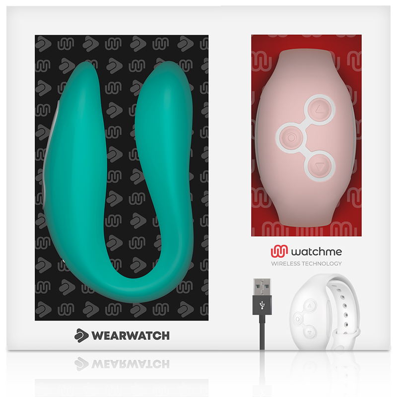 WEARWATCH VIBRADOR DUAL TECHNOLOGY WATCHME AGUA MARINA ROSA