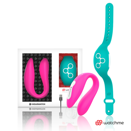 WEARWATCH VIBRADOR DUAL TECHNOLOGY WATCHME FUCSIA AGUA MARINA