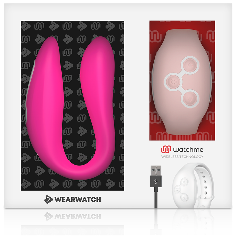 WEARWATCH VIBRADOR DUAL TECHNOLOGY WATCHME FUCSIA ROSA
