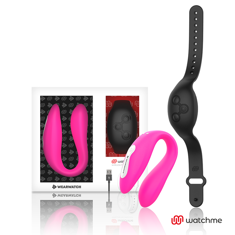 WEARWATCH VIBRADOR DUAL TECHNOLOGY WATCHME FUCSIA AZABACHE