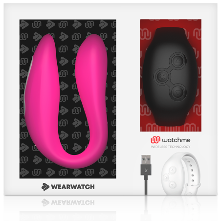 WEARWATCH VIBRADOR DUAL TECHNOLOGY WATCHME FUCSIA AZABACHE