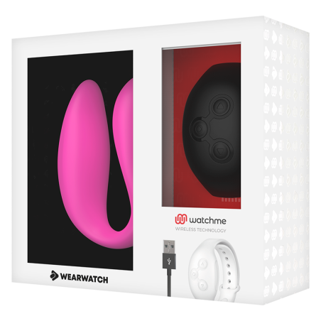 WEARWATCH VIBRADOR DUAL TECHNOLOGY WATCHME FUCSIA AZABACHE