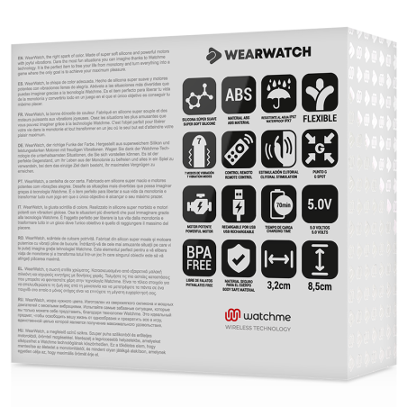 WEARWATCH VIBRADOR DUAL TECHNOLOGY WATCHME FUCSIA NIVEO